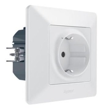 Фото Розумна розетка 2К+З 16А 230В.